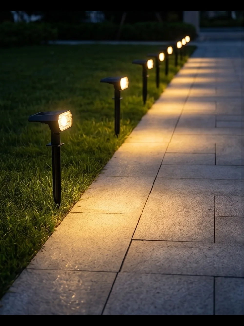 Solar LED Garden Stake Light in Warm White - Home Accents